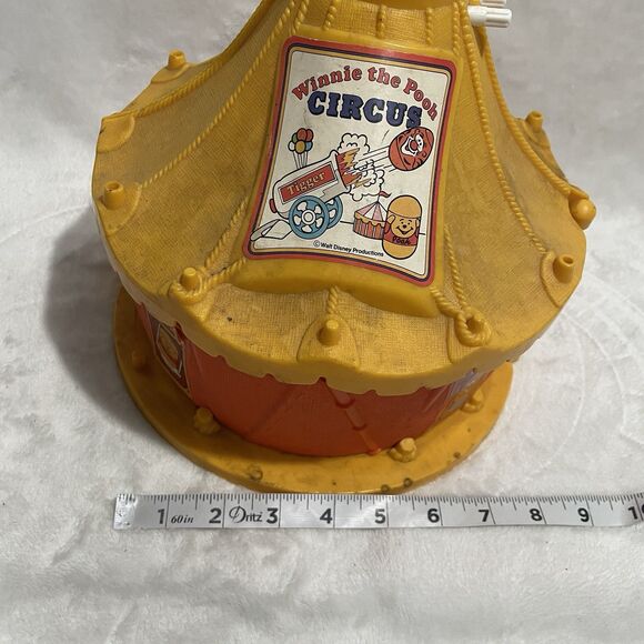 Vintage 1977 Disney Weebles Winnie The Pooh Circus Flawed only tent - Picture 14 of 15